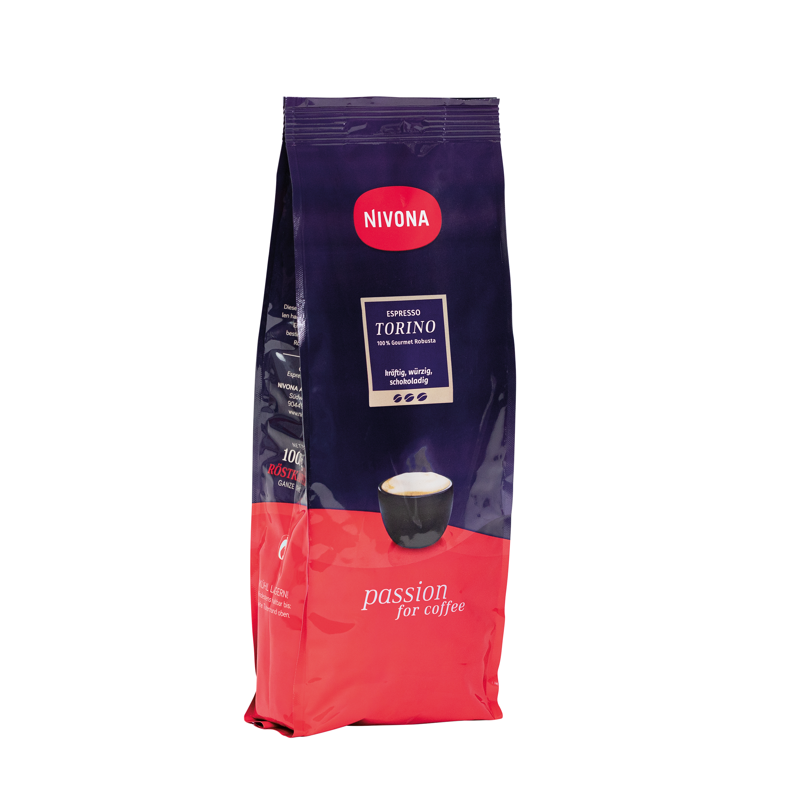 Espresso Torino NIT 1000 1 kg. Pck; Gourmet Robusta